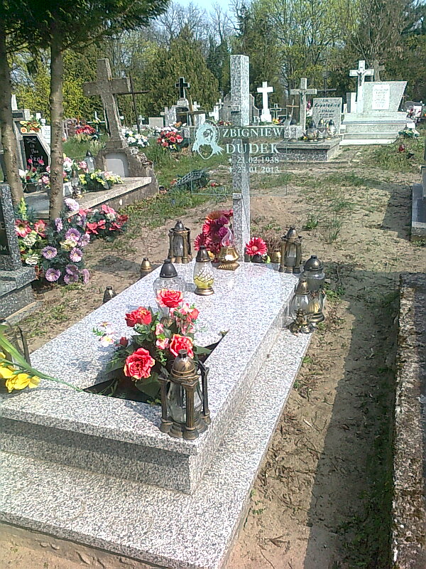 Grób Zbigniew Dudek