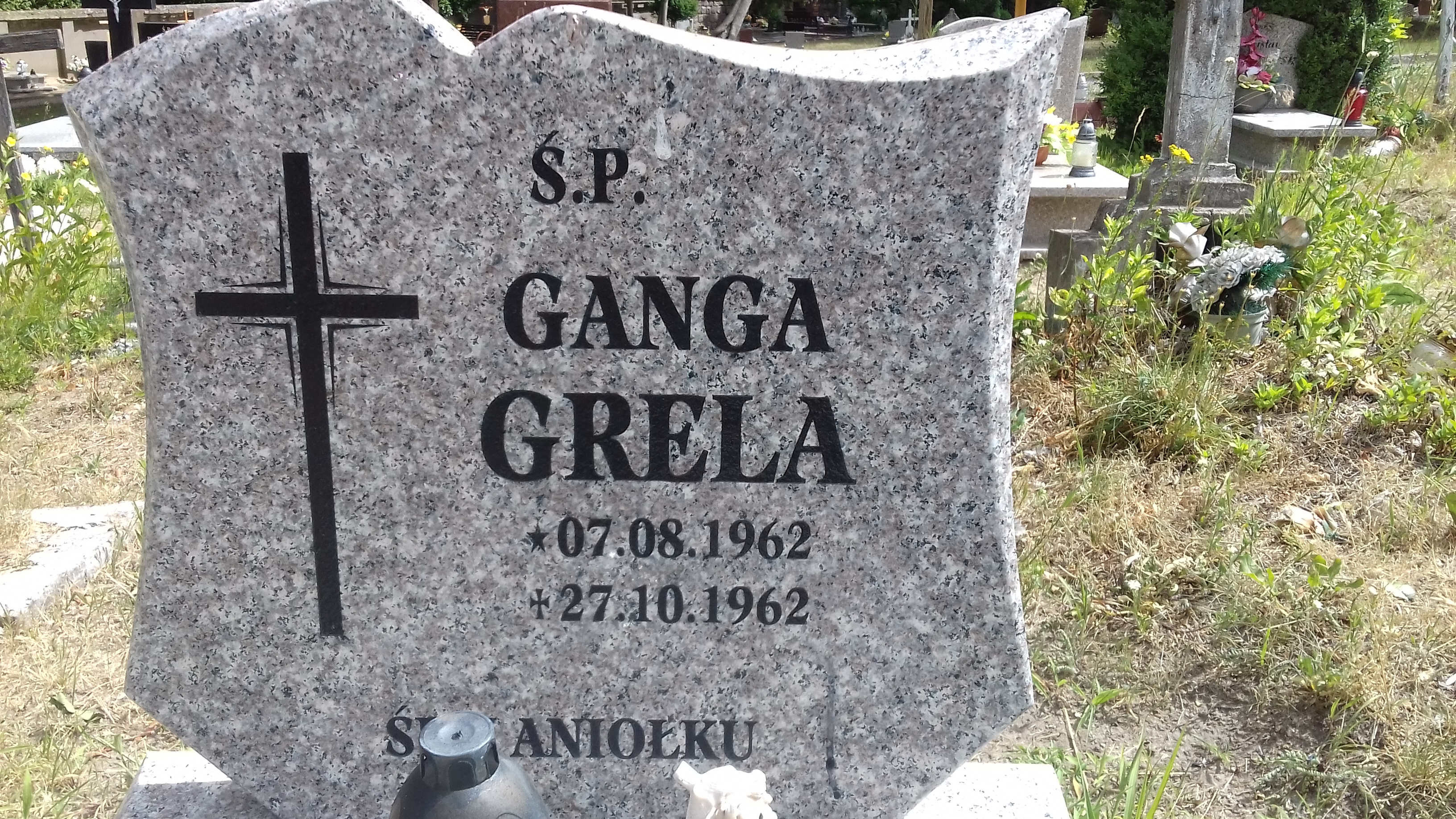 Małgorzata Barbara Grela 1962 Cedynia - Grobonet - Wyszukiwarka osób pochowanych