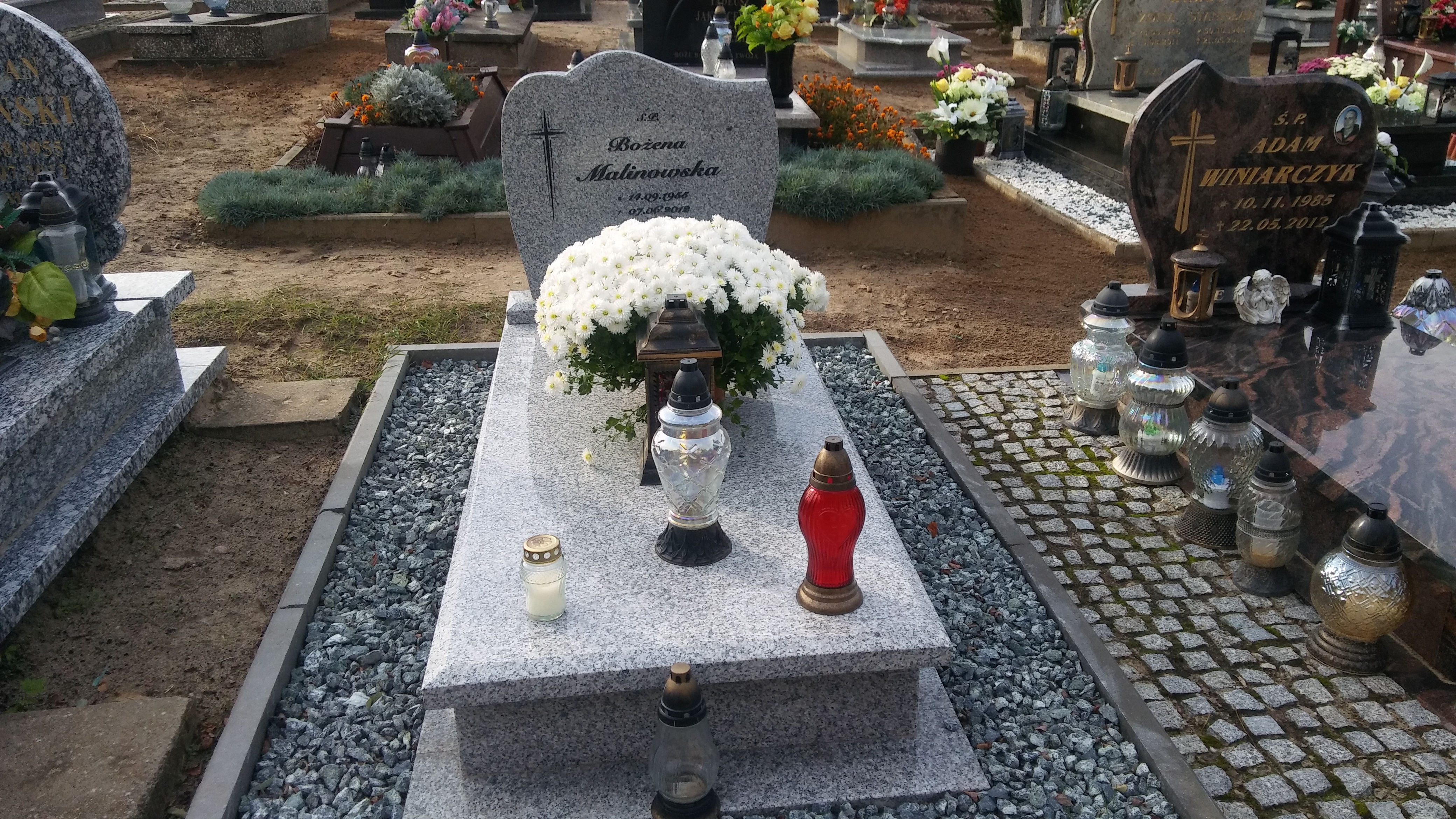 Grób Bożena Malinowska