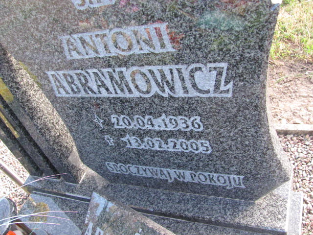 Paulina Abramowicz 1903 Cedynia - Grobonet - Wyszukiwarka osób pochowanych