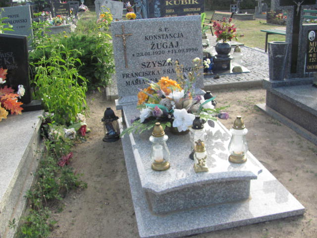 Grób Konstancja Żugaj