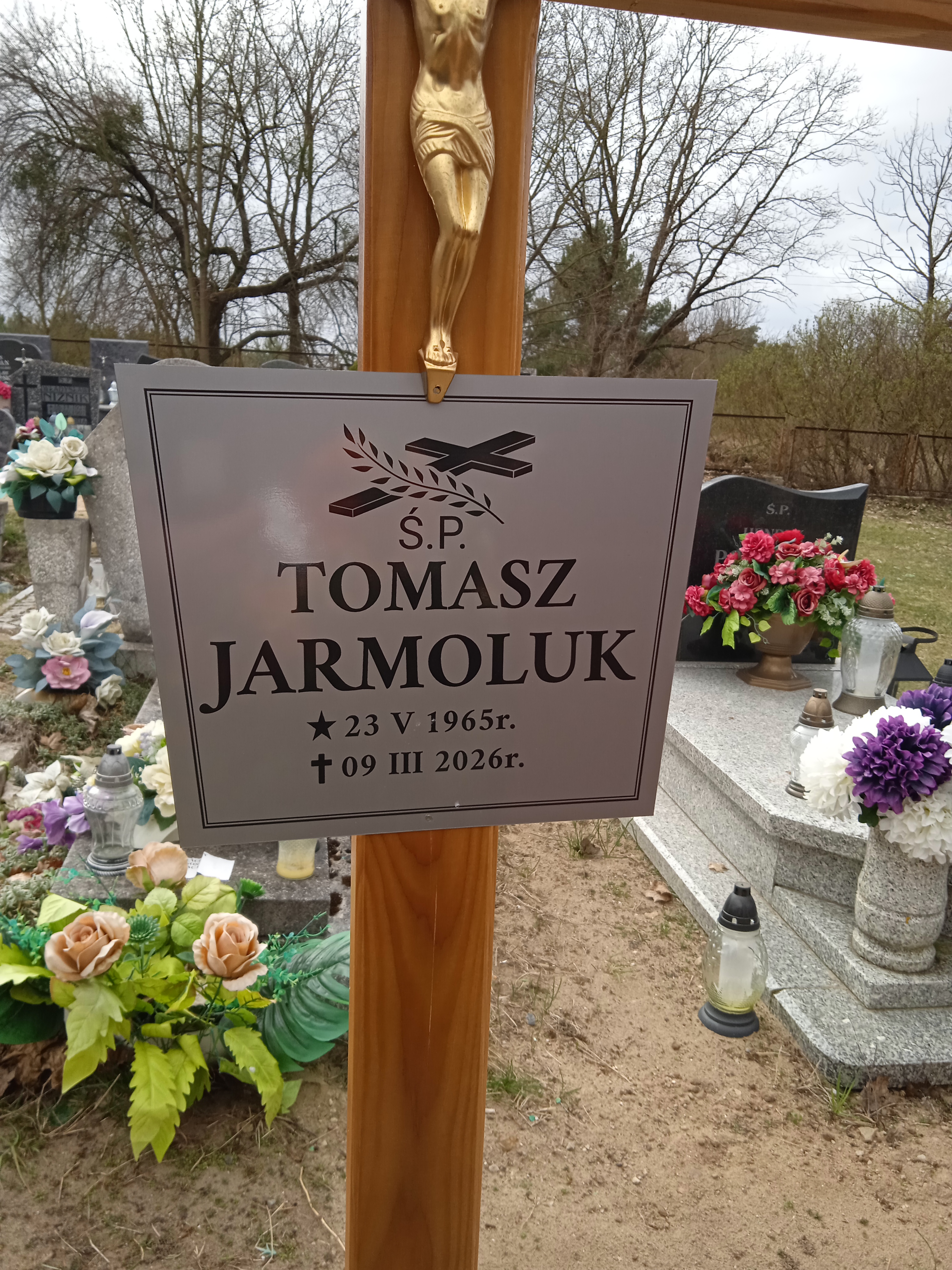 Grób Bogumiła Jarmoluk