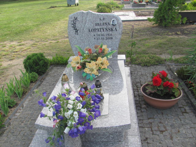 Grób Helena Łopatyńska