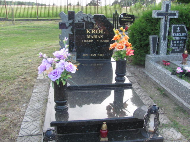 Grób Marian Król