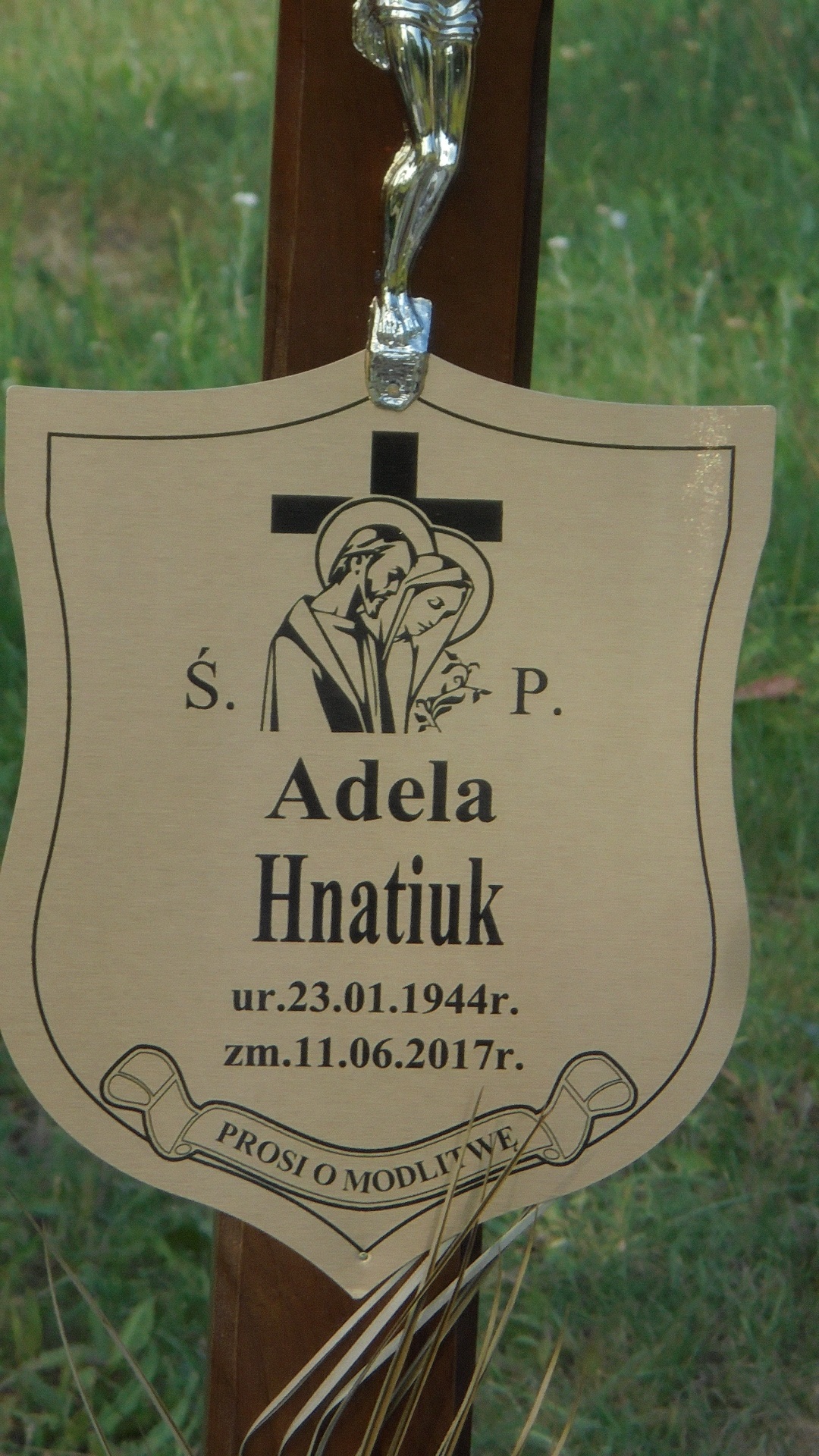 Grób ADELA HNATIUK