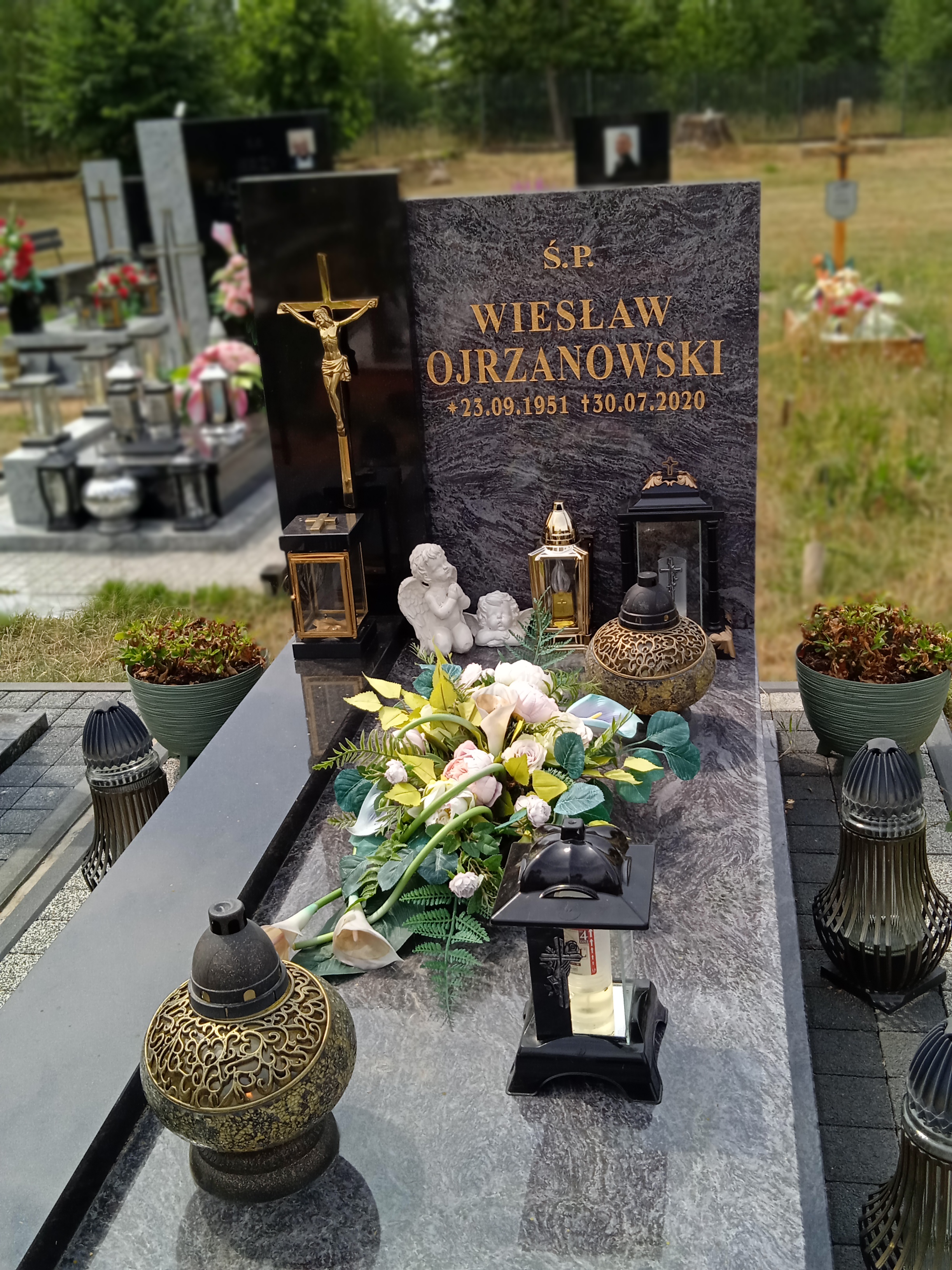 Grób Wiesław Ojrzanowski