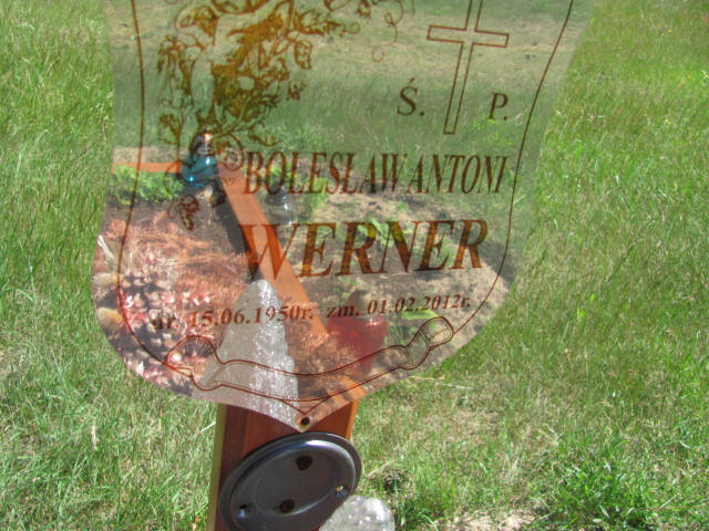 Bolesław Antoni Werner 1950 Cedynia - Grobonet - Wyszukiwarka osób pochowanych