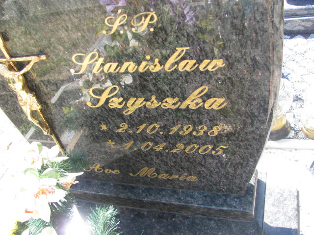 Stanisław Szyszka 1938 Cedynia - Grobonet - Wyszukiwarka osób pochowanych