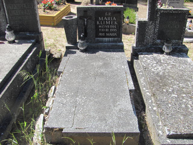 Grób Maria Klimek